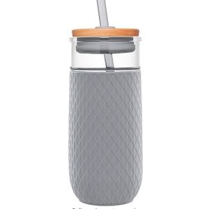 Ello Devon Glass Tumbler with Silicone Sleeve